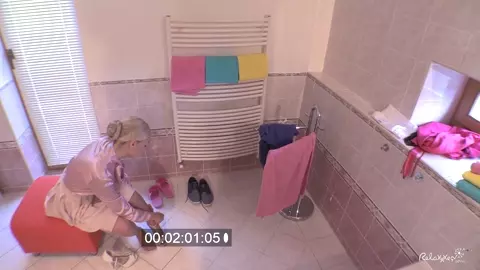 Victoria Puppy - Blonde Victoria Puppy gets fucked at the sauna