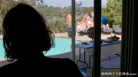 Krissy Lynn - Milf Crashes Pool Party