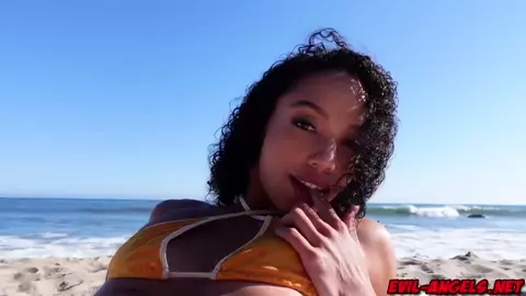 Black beauty teen loves anal fucking