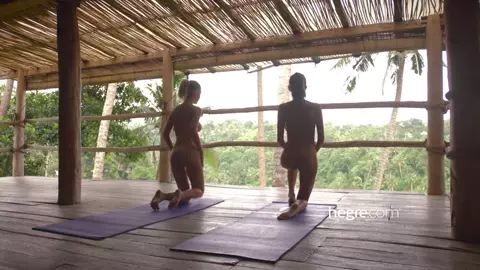 Hegre - Clover And Natalia A Nude Yoga In Bali 2