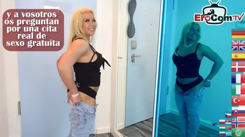 spanish big tits blonde latina milf fuck in bath