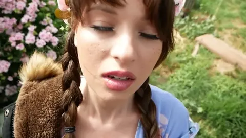 Anna Blossom - Fairy Forest Nymph Enjoys an Afternoon D