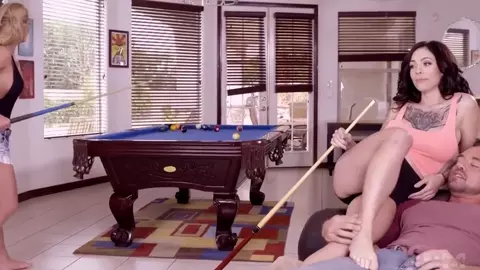 Phoenix Marie,Harlow Harrison - 3sum at the Pooltable
