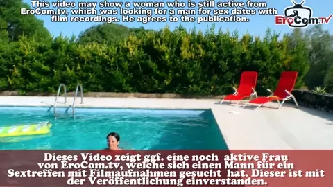 german amateur girl next door fuck in pool