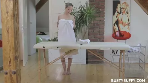 Lucie Wilde gets horny Massage