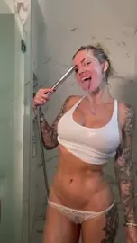 Hot MILF In The Shower Teasing