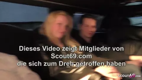 German Street Whore Mia Pickup And Fuck In Car By 3 Old Guys
