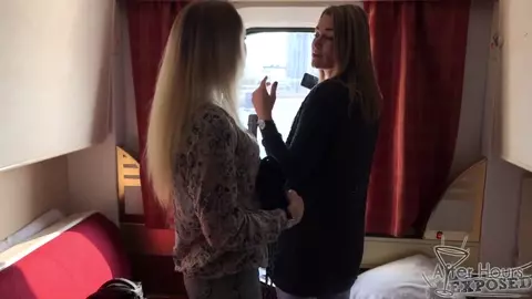 The Dirtiest Sister Cruise Ship Lesbian Suck and Fuck F