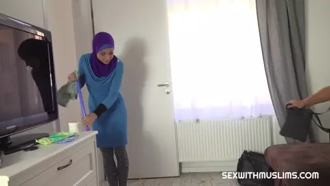 Sexwithmuslims - Rebecca Black - Lazy muslim maid gets hardcore double penetration