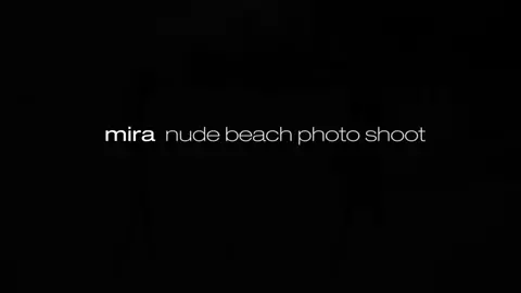 Hegre Mira Nude Beach Photo Shoot